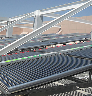 銀川火車站集中太陽(yáng)能熱水項(xiàng)目